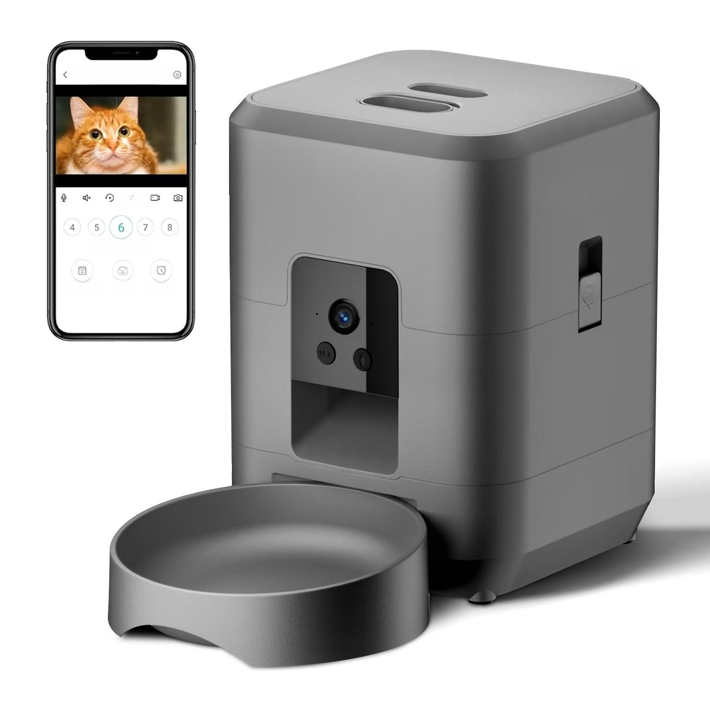 Smart Pet Feeder with WIFI Timing