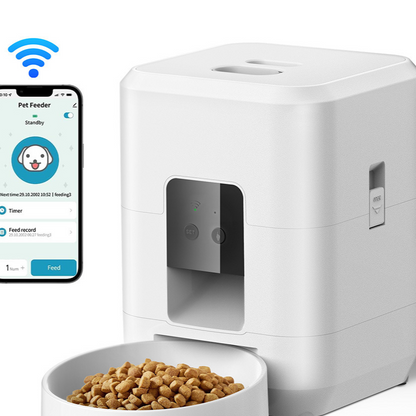 Smart Pet Feeder with WIFI Timing