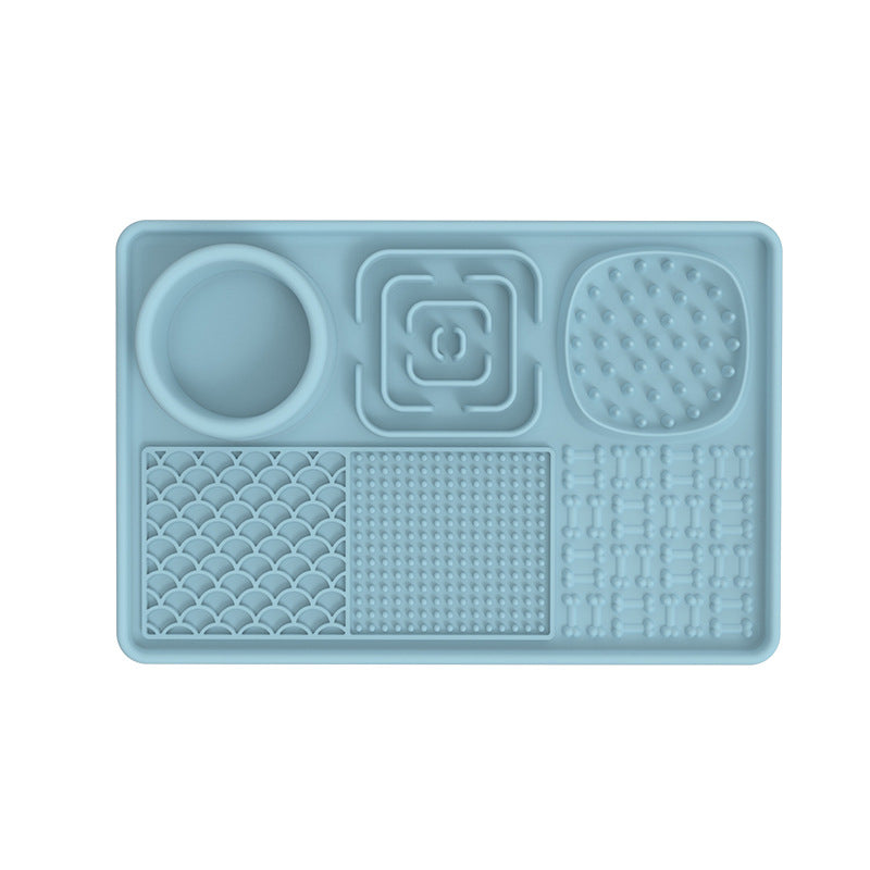 Silicone Pet Slow Feeder Mat with Suction Cups