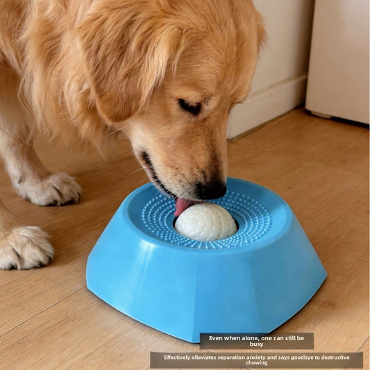 Interactive Pet Slow Feeder Bowl